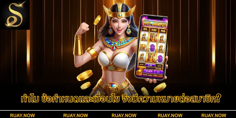 ทำไม ข้อกำหนดและเงื่อนไข จึงมีความหมายต่อสมาชิก?