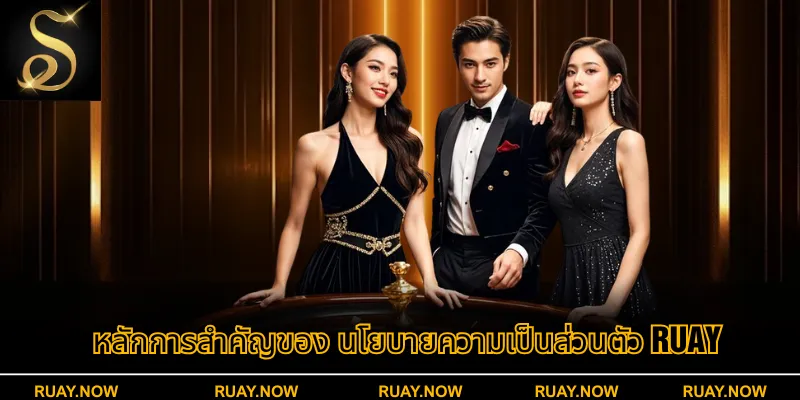 หลักการสำคัญของ นโยบายความเป็นส่วนตัว RUAY